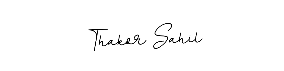 if you are searching for the best signature style for your name Thakor Sahil. so please give up your signature search. here we have designed multiple signature styles  using BallpointsItalic-DORy9. Thakor Sahil signature style 11 images and pictures png