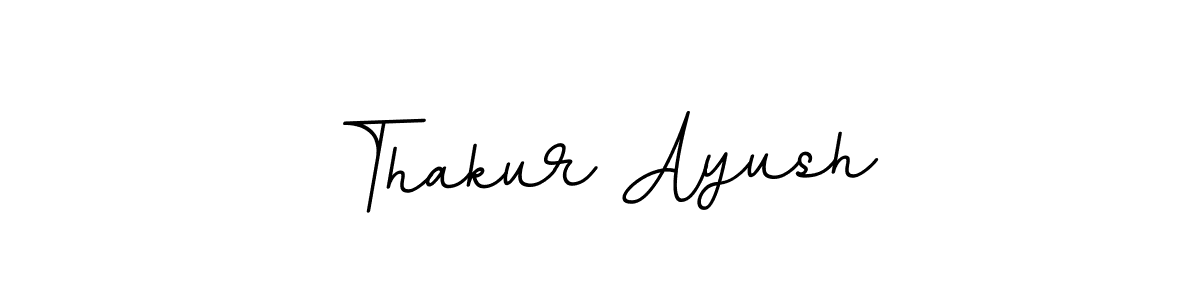 Create a beautiful signature design for name Thakur Ayush. With this signature (BallpointsItalic-DORy9) fonts, you can make a handwritten signature for free. Thakur Ayush signature style 11 images and pictures png