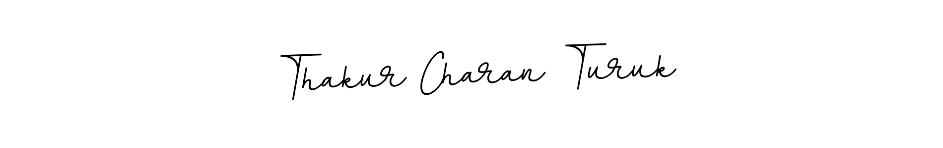 Create a beautiful signature design for name Thakur Charan Turuk. With this signature (BallpointsItalic-DORy9) fonts, you can make a handwritten signature for free. Thakur Charan Turuk signature style 11 images and pictures png