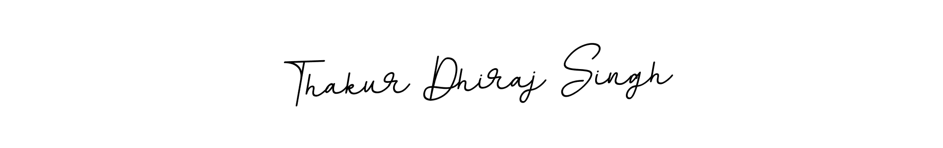 Make a beautiful signature design for name Thakur Dhiraj Singh. With this signature (BallpointsItalic-DORy9) style, you can create a handwritten signature for free. Thakur Dhiraj Singh signature style 11 images and pictures png