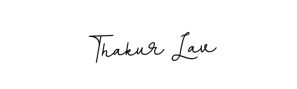 Create a beautiful signature design for name Thakur Lav. With this signature (BallpointsItalic-DORy9) fonts, you can make a handwritten signature for free. Thakur Lav signature style 11 images and pictures png