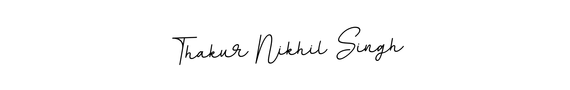 It looks lik you need a new signature style for name Thakur Nikhil Singh. Design unique handwritten (BallpointsItalic-DORy9) signature with our free signature maker in just a few clicks. Thakur Nikhil Singh signature style 11 images and pictures png