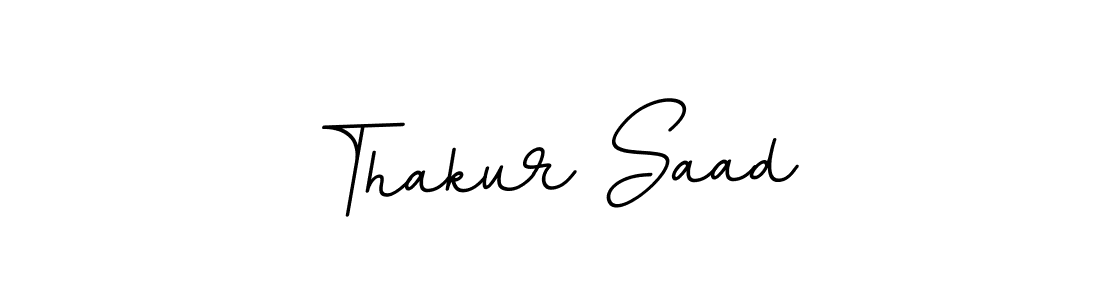 Make a short Thakur Saad signature style. Manage your documents anywhere anytime using BallpointsItalic-DORy9. Create and add eSignatures, submit forms, share and send files easily. Thakur Saad signature style 11 images and pictures png