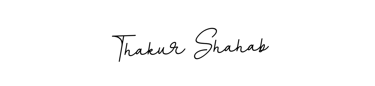 Also You can easily find your signature by using the search form. We will create Thakur Shahab name handwritten signature images for you free of cost using BallpointsItalic-DORy9 sign style. Thakur Shahab signature style 11 images and pictures png