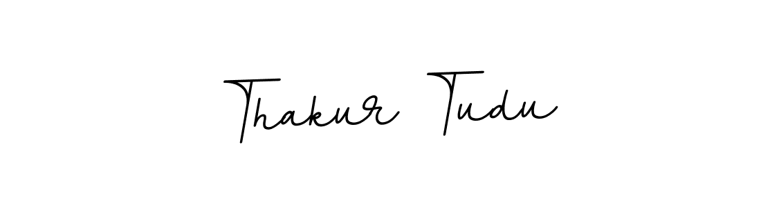 How to make Thakur Tudu name signature. Use BallpointsItalic-DORy9 style for creating short signs online. This is the latest handwritten sign. Thakur Tudu signature style 11 images and pictures png