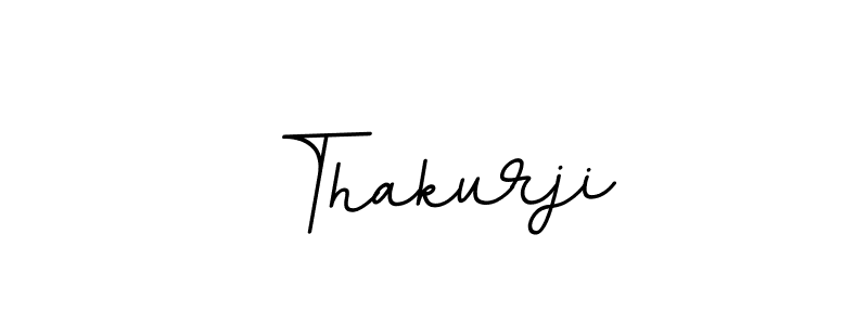 Use a signature maker to create a handwritten signature online. With this signature software, you can design (BallpointsItalic-DORy9) your own signature for name Thakurji. Thakurji signature style 11 images and pictures png