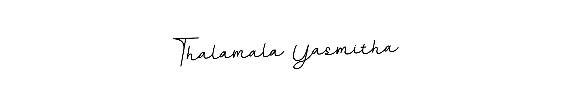 Similarly BallpointsItalic-DORy9 is the best handwritten signature design. Signature creator online .You can use it as an online autograph creator for name Thalamala Yasmitha. Thalamala Yasmitha signature style 11 images and pictures png
