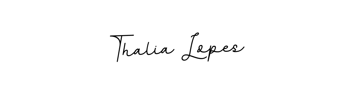 Make a beautiful signature design for name Thalia Lopes. Use this online signature maker to create a handwritten signature for free. Thalia Lopes signature style 11 images and pictures png