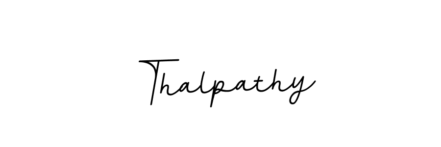 Create a beautiful signature design for name Thalpathy. With this signature (BallpointsItalic-DORy9) fonts, you can make a handwritten signature for free. Thalpathy signature style 11 images and pictures png