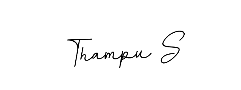 Also You can easily find your signature by using the search form. We will create Thampu S name handwritten signature images for you free of cost using BallpointsItalic-DORy9 sign style. Thampu S signature style 11 images and pictures png