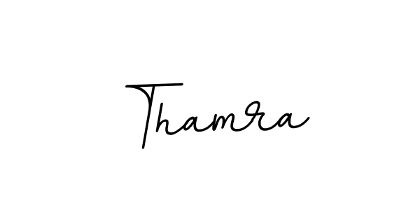 Thamra stylish signature style. Best Handwritten Sign (BallpointsItalic-DORy9) for my name. Handwritten Signature Collection Ideas for my name Thamra. Thamra signature style 11 images and pictures png