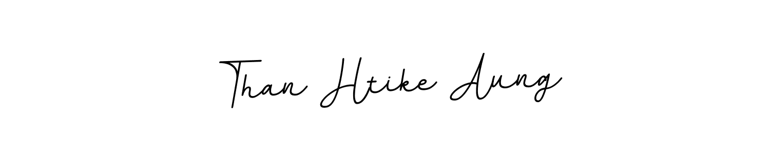 Use a signature maker to create a handwritten signature online. With this signature software, you can design (BallpointsItalic-DORy9) your own signature for name Than Htike Aung. Than Htike Aung signature style 11 images and pictures png