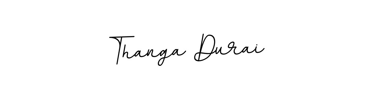 The best way (BallpointsItalic-DORy9) to make a short signature is to pick only two or three words in your name. The name Thanga Durai include a total of six letters. For converting this name. Thanga Durai signature style 11 images and pictures png