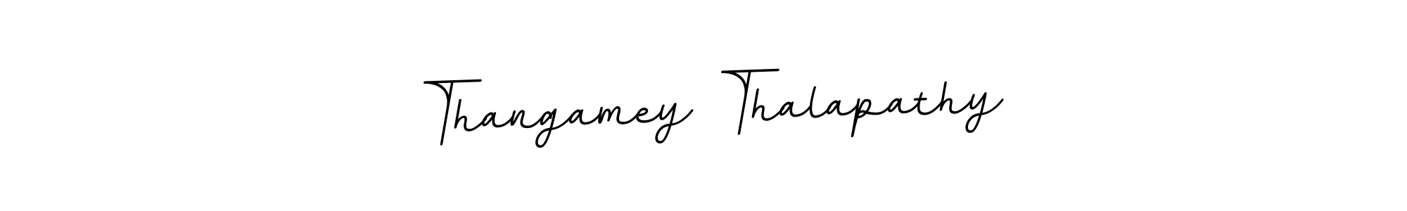 Make a beautiful signature design for name Thangamey Thalapathy. With this signature (BallpointsItalic-DORy9) style, you can create a handwritten signature for free. Thangamey Thalapathy signature style 11 images and pictures png