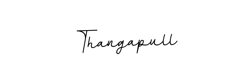 The best way (BallpointsItalic-DORy9) to make a short signature is to pick only two or three words in your name. The name Thangapull include a total of six letters. For converting this name. Thangapull signature style 11 images and pictures png