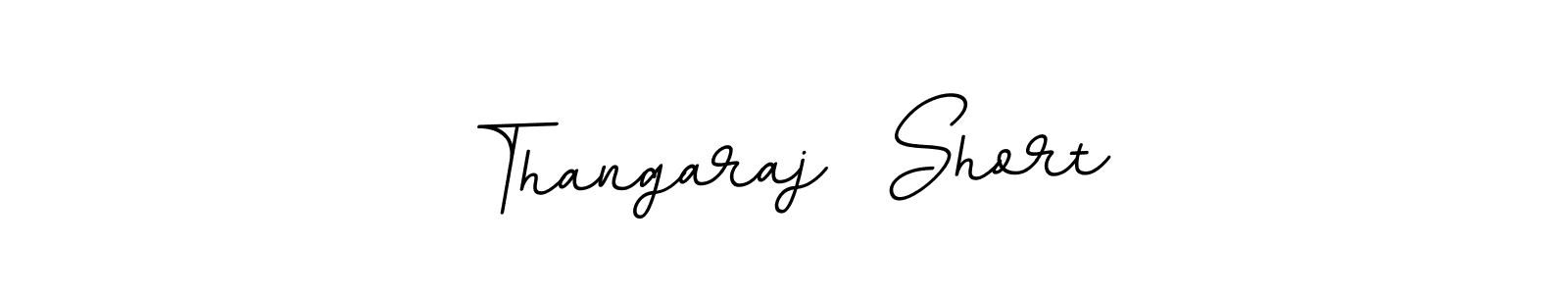 Make a beautiful signature design for name Thangaraj  Short. With this signature (BallpointsItalic-DORy9) style, you can create a handwritten signature for free. Thangaraj  Short signature style 11 images and pictures png