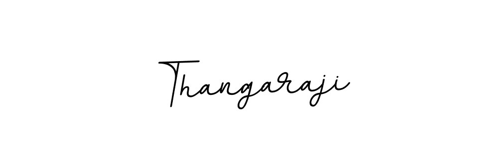 Use a signature maker to create a handwritten signature online. With this signature software, you can design (BallpointsItalic-DORy9) your own signature for name Thangaraji. Thangaraji signature style 11 images and pictures png