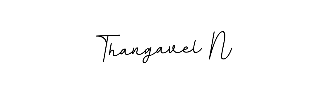 Thangavel N stylish signature style. Best Handwritten Sign (BallpointsItalic-DORy9) for my name. Handwritten Signature Collection Ideas for my name Thangavel N. Thangavel N signature style 11 images and pictures png