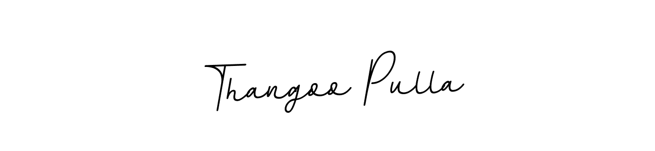 It looks lik you need a new signature style for name Thangoo Pulla. Design unique handwritten (BallpointsItalic-DORy9) signature with our free signature maker in just a few clicks. Thangoo Pulla signature style 11 images and pictures png