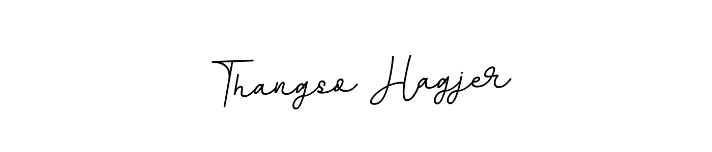 Also we have Thangso Hagjer name is the best signature style. Create professional handwritten signature collection using BallpointsItalic-DORy9 autograph style. Thangso Hagjer signature style 11 images and pictures png