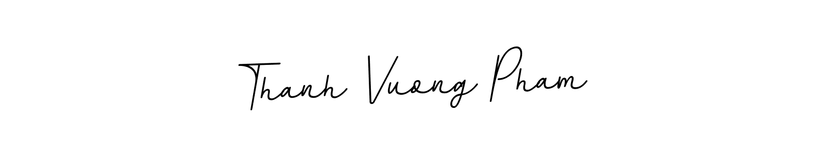 Create a beautiful signature design for name Thanh Vuong Pham. With this signature (BallpointsItalic-DORy9) fonts, you can make a handwritten signature for free. Thanh Vuong Pham signature style 11 images and pictures png