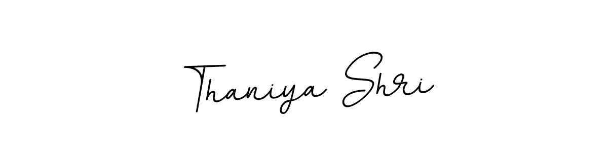 BallpointsItalic-DORy9 is a professional signature style that is perfect for those who want to add a touch of class to their signature. It is also a great choice for those who want to make their signature more unique. Get Thaniya Shri name to fancy signature for free. Thaniya Shri signature style 11 images and pictures png