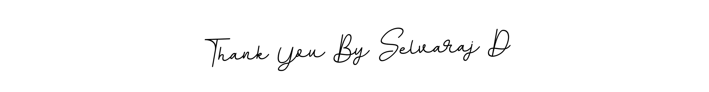 It looks lik you need a new signature style for name Thank You By Selvaraj D. Design unique handwritten (BallpointsItalic-DORy9) signature with our free signature maker in just a few clicks. Thank You By Selvaraj D signature style 11 images and pictures png