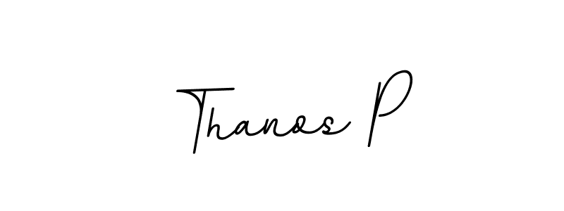 Also we have Thanos P name is the best signature style. Create professional handwritten signature collection using BallpointsItalic-DORy9 autograph style. Thanos P signature style 11 images and pictures png