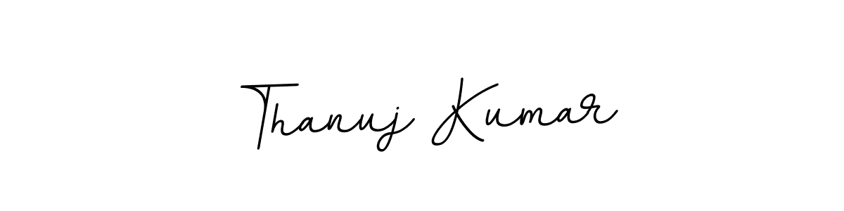 Thanuj Kumar stylish signature style. Best Handwritten Sign (BallpointsItalic-DORy9) for my name. Handwritten Signature Collection Ideas for my name Thanuj Kumar. Thanuj Kumar signature style 11 images and pictures png