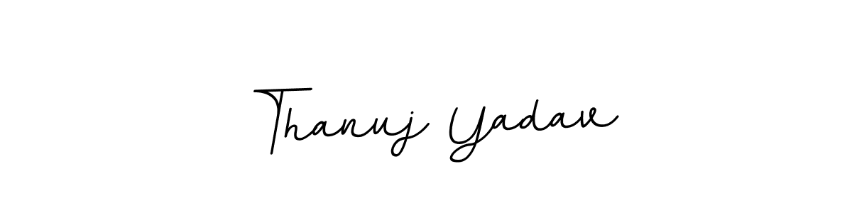 It looks lik you need a new signature style for name Thanuj Yadav. Design unique handwritten (BallpointsItalic-DORy9) signature with our free signature maker in just a few clicks. Thanuj Yadav signature style 11 images and pictures png