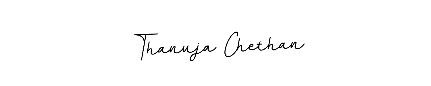 BallpointsItalic-DORy9 is a professional signature style that is perfect for those who want to add a touch of class to their signature. It is also a great choice for those who want to make their signature more unique. Get Thanuja Chethan name to fancy signature for free. Thanuja Chethan signature style 11 images and pictures png