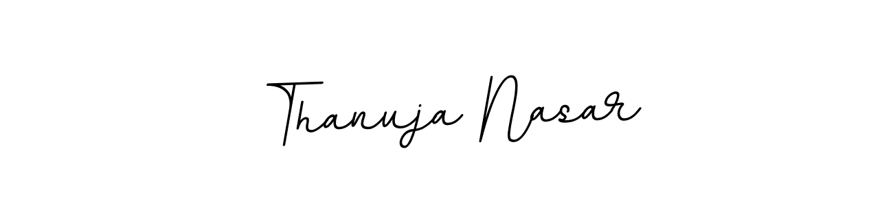 It looks lik you need a new signature style for name Thanuja Nasar. Design unique handwritten (BallpointsItalic-DORy9) signature with our free signature maker in just a few clicks. Thanuja Nasar signature style 11 images and pictures png