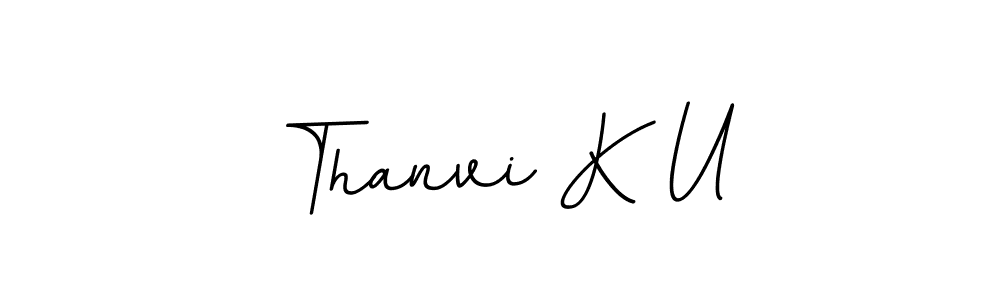 You can use this online signature creator to create a handwritten signature for the name Thanvi K U. This is the best online autograph maker. Thanvi K U signature style 11 images and pictures png