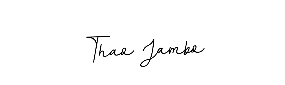 Also we have Thao Jambo name is the best signature style. Create professional handwritten signature collection using BallpointsItalic-DORy9 autograph style. Thao Jambo signature style 11 images and pictures png