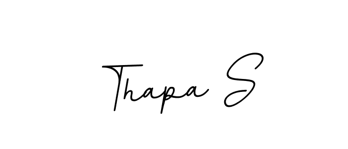 This is the best signature style for the Thapa S name. Also you like these signature font (BallpointsItalic-DORy9). Mix name signature. Thapa S signature style 11 images and pictures png