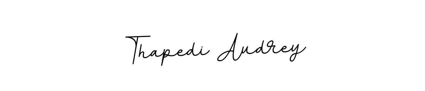 Use a signature maker to create a handwritten signature online. With this signature software, you can design (BallpointsItalic-DORy9) your own signature for name Thapedi Audrey. Thapedi Audrey signature style 11 images and pictures png