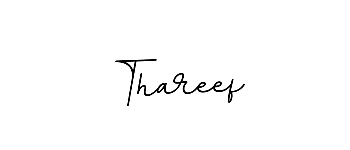 Design your own signature with our free online signature maker. With this signature software, you can create a handwritten (BallpointsItalic-DORy9) signature for name Thareef. Thareef signature style 11 images and pictures png