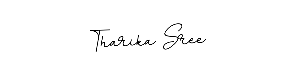 It looks lik you need a new signature style for name Tharika Sree. Design unique handwritten (BallpointsItalic-DORy9) signature with our free signature maker in just a few clicks. Tharika Sree signature style 11 images and pictures png