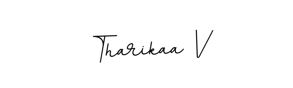 Similarly BallpointsItalic-DORy9 is the best handwritten signature design. Signature creator online .You can use it as an online autograph creator for name Tharikaa V. Tharikaa V signature style 11 images and pictures png