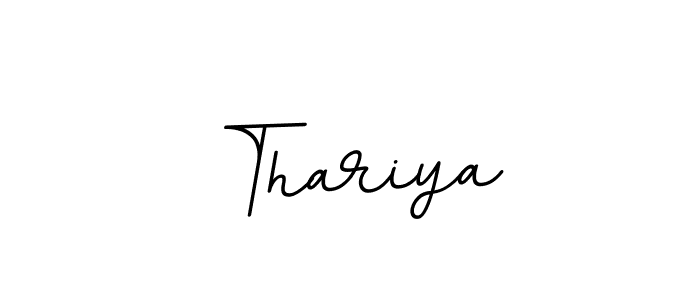 Also we have Thariya name is the best signature style. Create professional handwritten signature collection using BallpointsItalic-DORy9 autograph style. Thariya signature style 11 images and pictures png