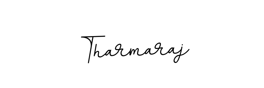 Use a signature maker to create a handwritten signature online. With this signature software, you can design (BallpointsItalic-DORy9) your own signature for name Tharmaraj. Tharmaraj signature style 11 images and pictures png