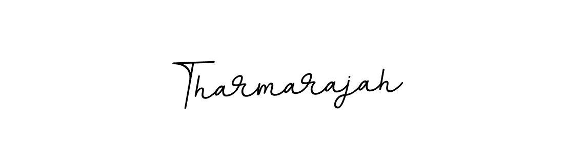 Make a beautiful signature design for name Tharmarajah. With this signature (BallpointsItalic-DORy9) style, you can create a handwritten signature for free. Tharmarajah signature style 11 images and pictures png