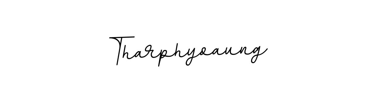 Design your own signature with our free online signature maker. With this signature software, you can create a handwritten (BallpointsItalic-DORy9) signature for name Tharphyoaung. Tharphyoaung signature style 11 images and pictures png