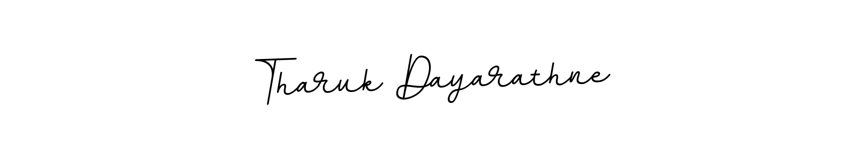 Also we have Tharuk Dayarathne name is the best signature style. Create professional handwritten signature collection using BallpointsItalic-DORy9 autograph style. Tharuk Dayarathne signature style 11 images and pictures png