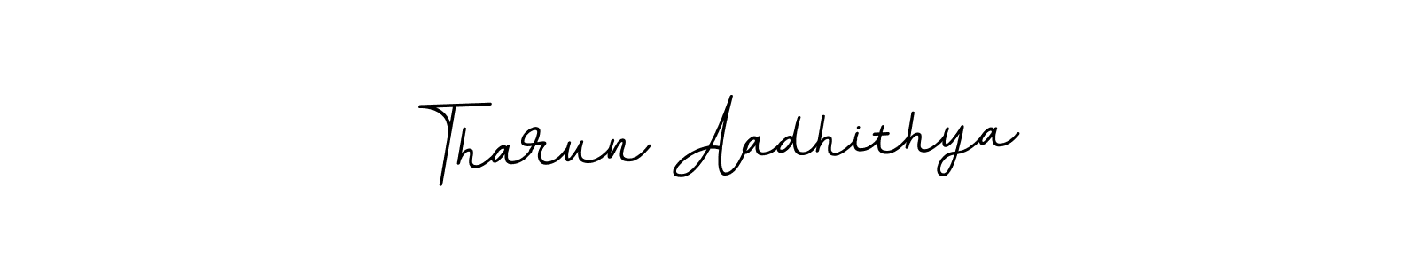 Similarly BallpointsItalic-DORy9 is the best handwritten signature design. Signature creator online .You can use it as an online autograph creator for name Tharun Aadhithya. Tharun Aadhithya signature style 11 images and pictures png