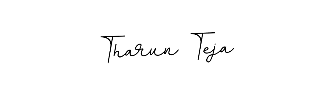 Tharun Teja stylish signature style. Best Handwritten Sign (BallpointsItalic-DORy9) for my name. Handwritten Signature Collection Ideas for my name Tharun Teja. Tharun Teja signature style 11 images and pictures png