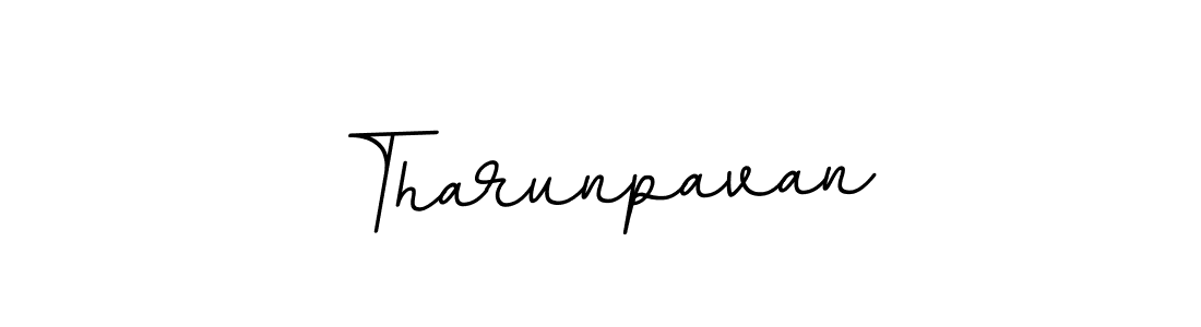 Design your own signature with our free online signature maker. With this signature software, you can create a handwritten (BallpointsItalic-DORy9) signature for name Tharunpavan. Tharunpavan signature style 11 images and pictures png