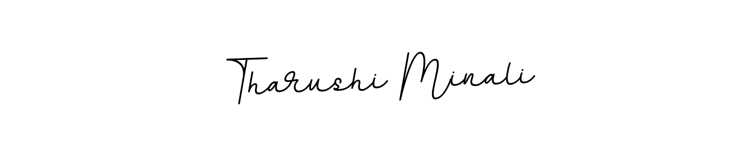 Once you've used our free online signature maker to create your best signature BallpointsItalic-DORy9 style, it's time to enjoy all of the benefits that Tharushi Minali name signing documents. Tharushi Minali signature style 11 images and pictures png