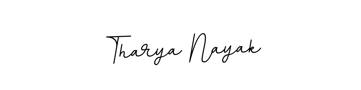 Also we have Tharya Nayak name is the best signature style. Create professional handwritten signature collection using BallpointsItalic-DORy9 autograph style. Tharya Nayak signature style 11 images and pictures png