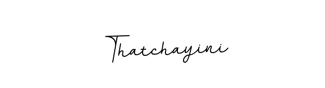 How to make Thatchayini name signature. Use BallpointsItalic-DORy9 style for creating short signs online. This is the latest handwritten sign. Thatchayini signature style 11 images and pictures png